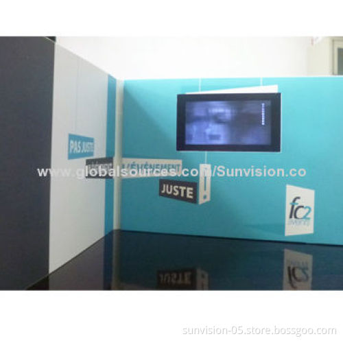 Video book for advertising